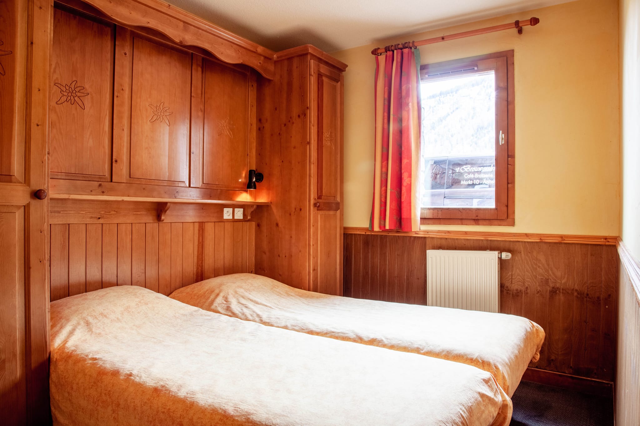 Chambre d'un appartement des Balcons de Val Cenis le Haut
