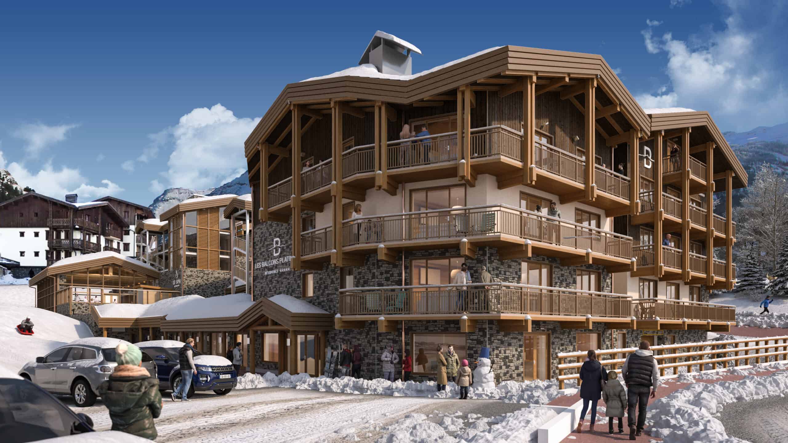 Les Balcons Platinium Val Cenis 5 Residence Ski Apartment Rental Les Balcons Platinium Val Cenis 5 Residence Ski Apartment Rental